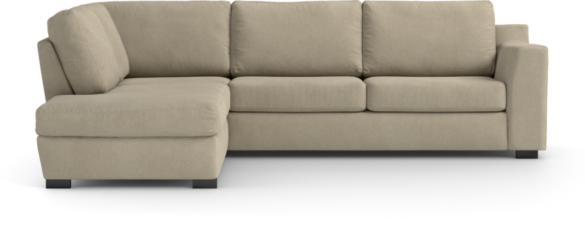 Friday - 2,5-sits soffa med divan vänster - Beige