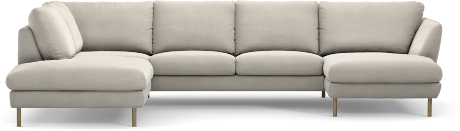 Madison Lux - 2-sits soffa med divan vänster och schäslong höger - Beige