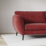 Madison Lux - 2-sits soffa med schäslong vänster - Rosa