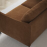 Madison Lux - 2-sits soffa med schäslong vänster - Brun