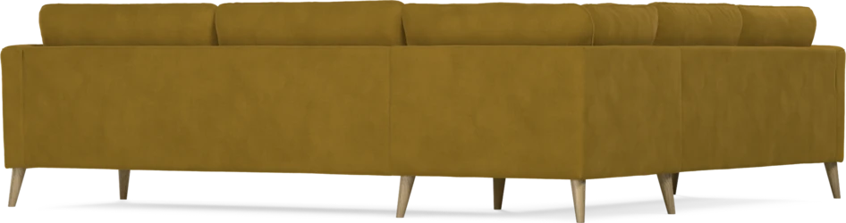 Bridge - Hörnsoffa, 2+3-sits - Gul