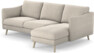 Madison - 2-sits soffa med schäslong höger - Beige