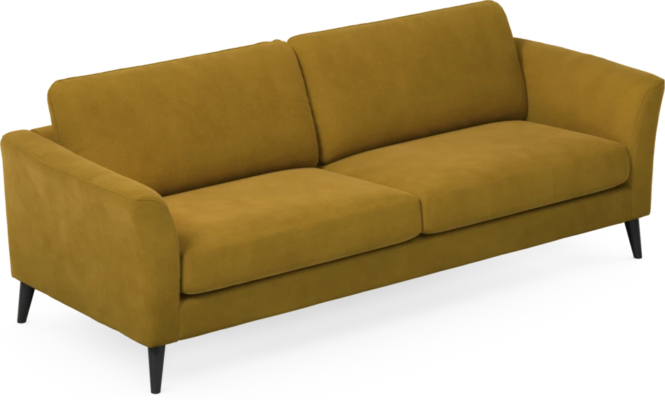 Bridge - 4-sits soffa - Gul