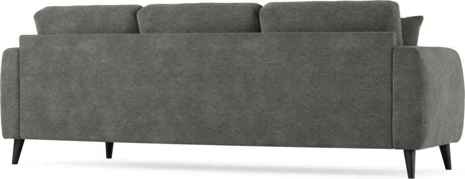 Eden - 3-sits soffa svängd - Grå