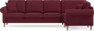 Eden - Hörnsoffa, 3+1-sits - Röd