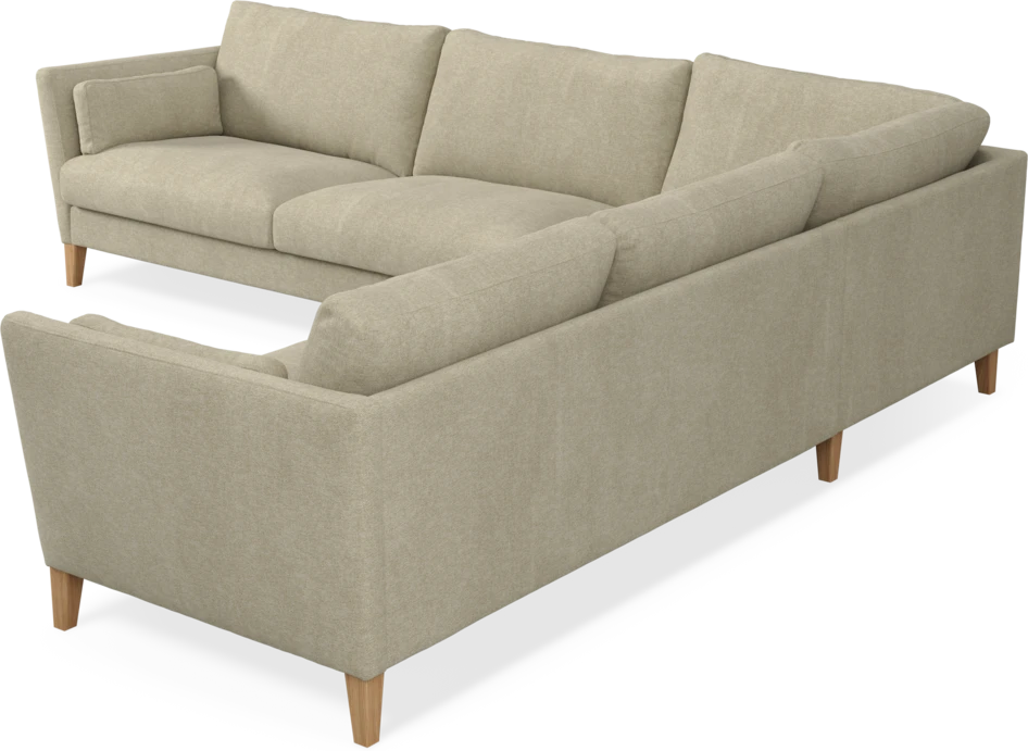 Winston - Hörnsoffa, 3+2-sits - Beige