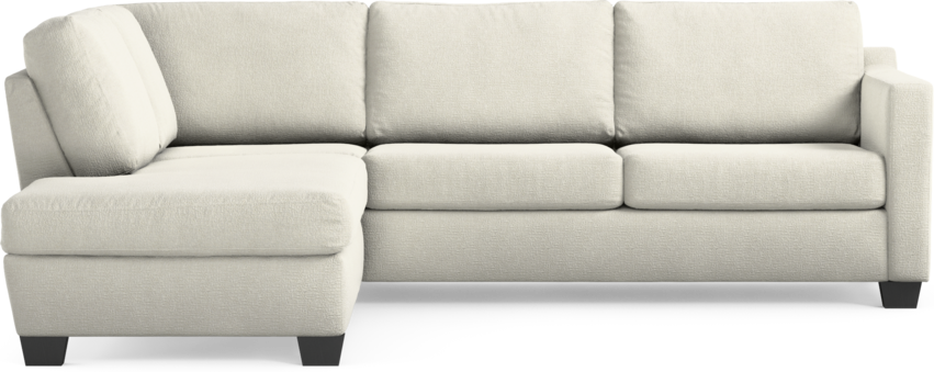 Friday - 2,5-sits soffa med divan vänster - Vit