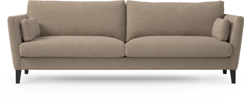 Winston - 4-sits soffa - Brun