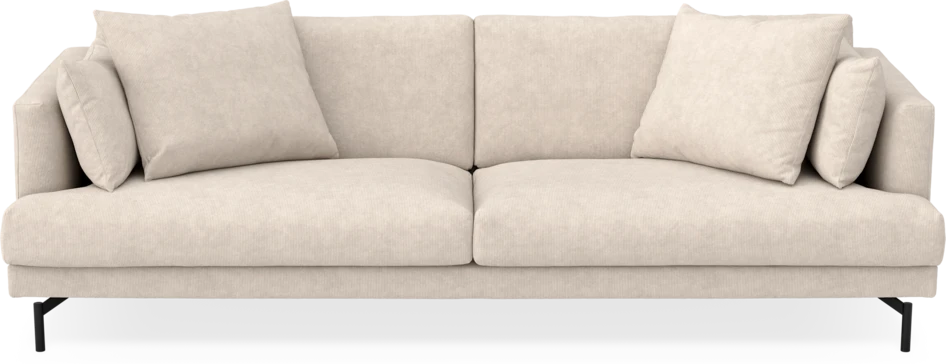 Harper - 4-sits soffa - Vit