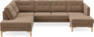 Rio - 3-sits soffa med divan vänster och schäslong höger - Beige
