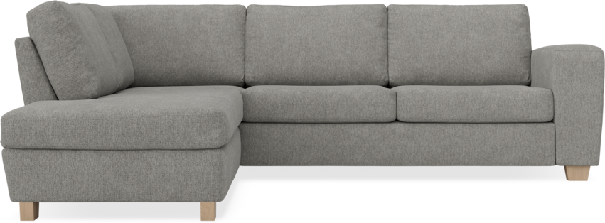 Friday - 2,5-sits soffa med divan vänster - Grå