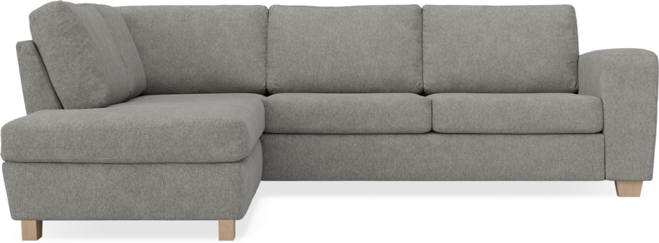 Friday - 2,5-sits soffa med divan vänster - Grå