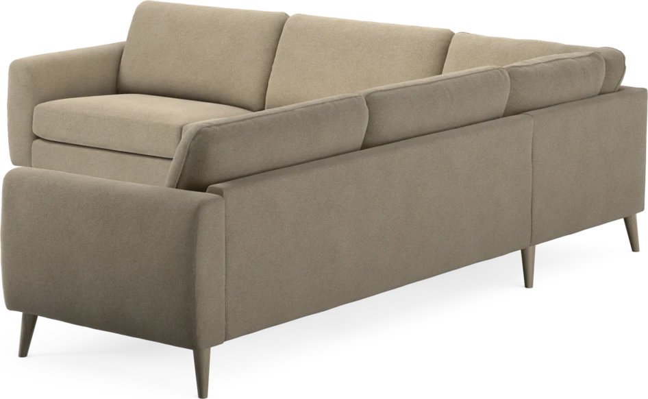 Bridge - Hörnsoffa, 3+3-sits - Beige