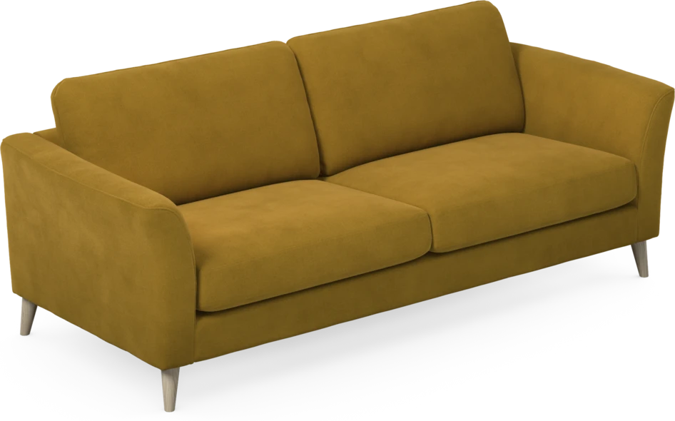 Bridge - 3-sits soffa - Gul