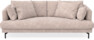 Harper - 3-sits soffa, hel dyna - Rosa