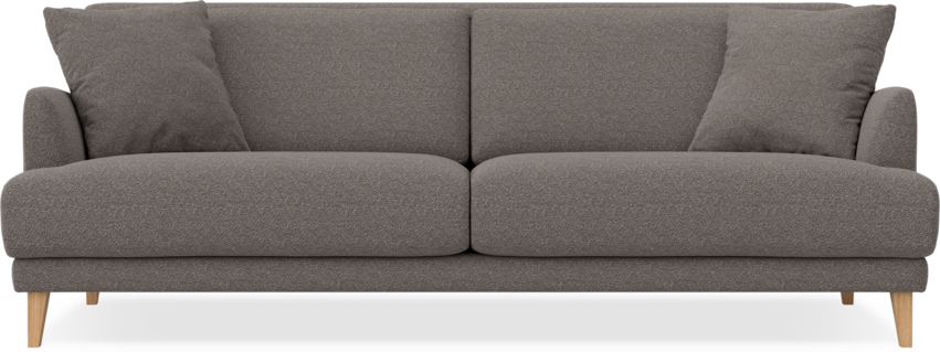 Macy Lux - 3-sits soffa - Brun