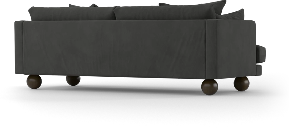 Harper - 3-sits soffa - Grå