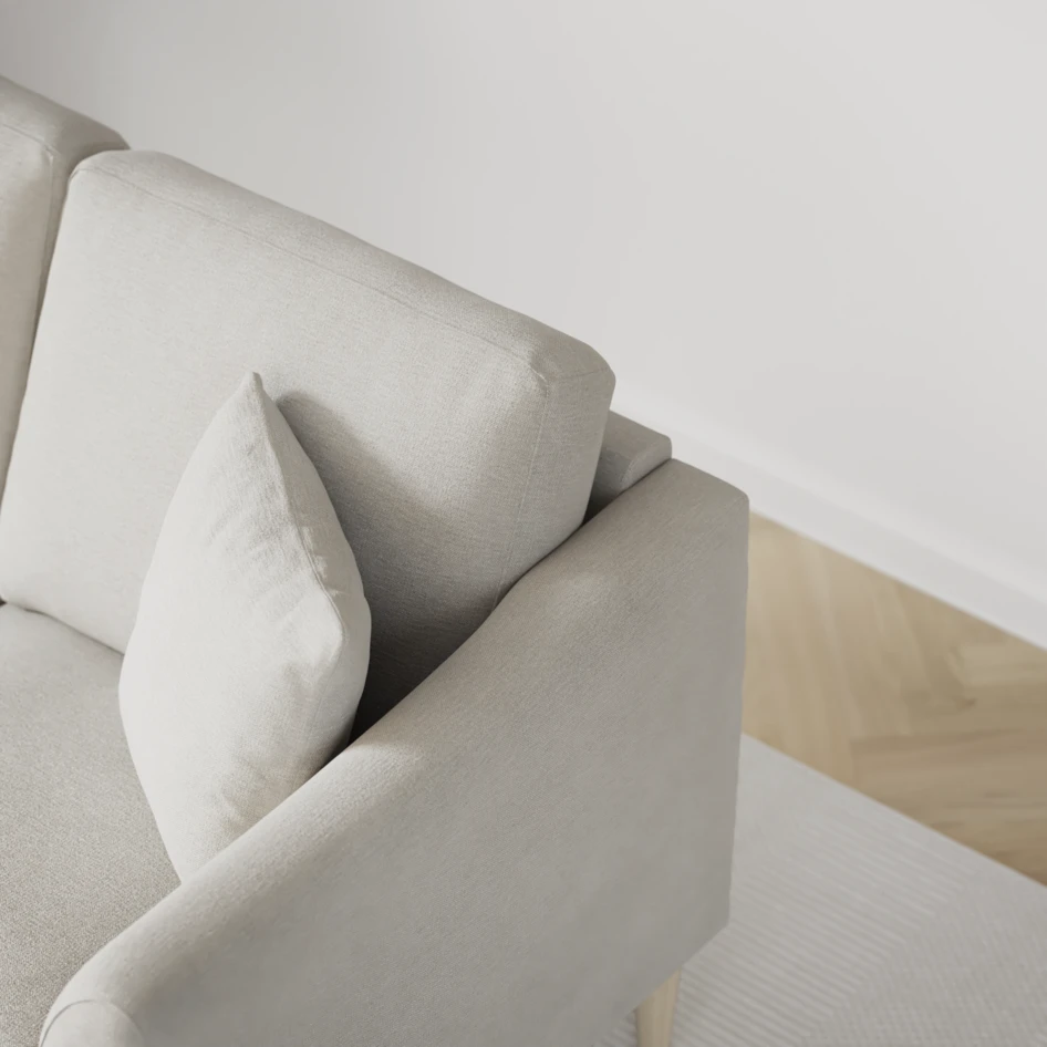 Eden - 3-sits soffa - Grå