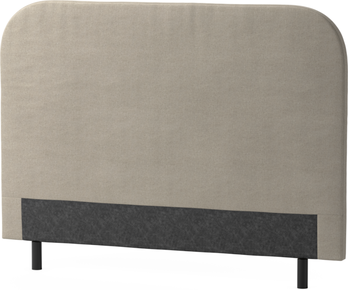 Delux Rundad - Sänggavel, 90-210 cm - Beige