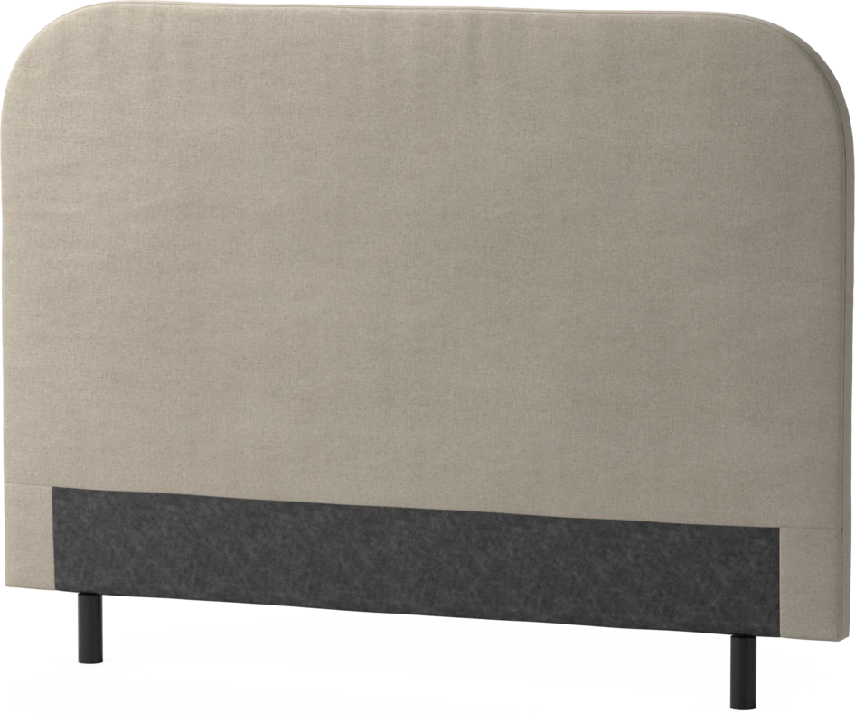 Delux Rundad - Sänggavel, 90-210 cm - Beige