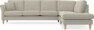 Eden - 3-sits soffa med divan - Brun