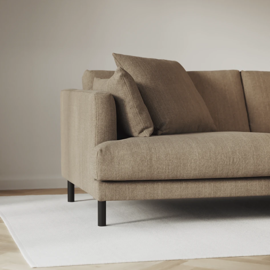 Harper - 3-sits soffa - Beige