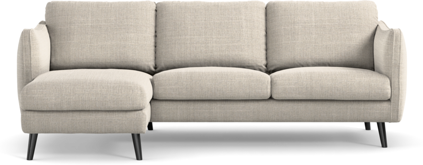 Madison Lux - 2-sits soffa med schäslong vänster - Beige