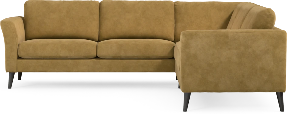 Bridge - Hörnsoffa, 2+2-sits - Gul
