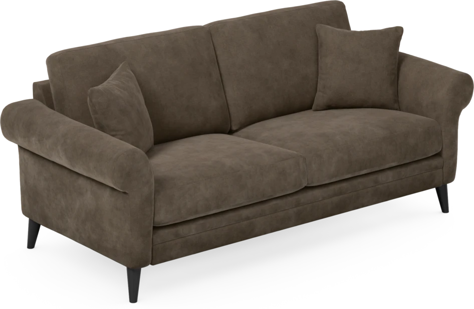 Eden - 2,5-sits soffa - Brun