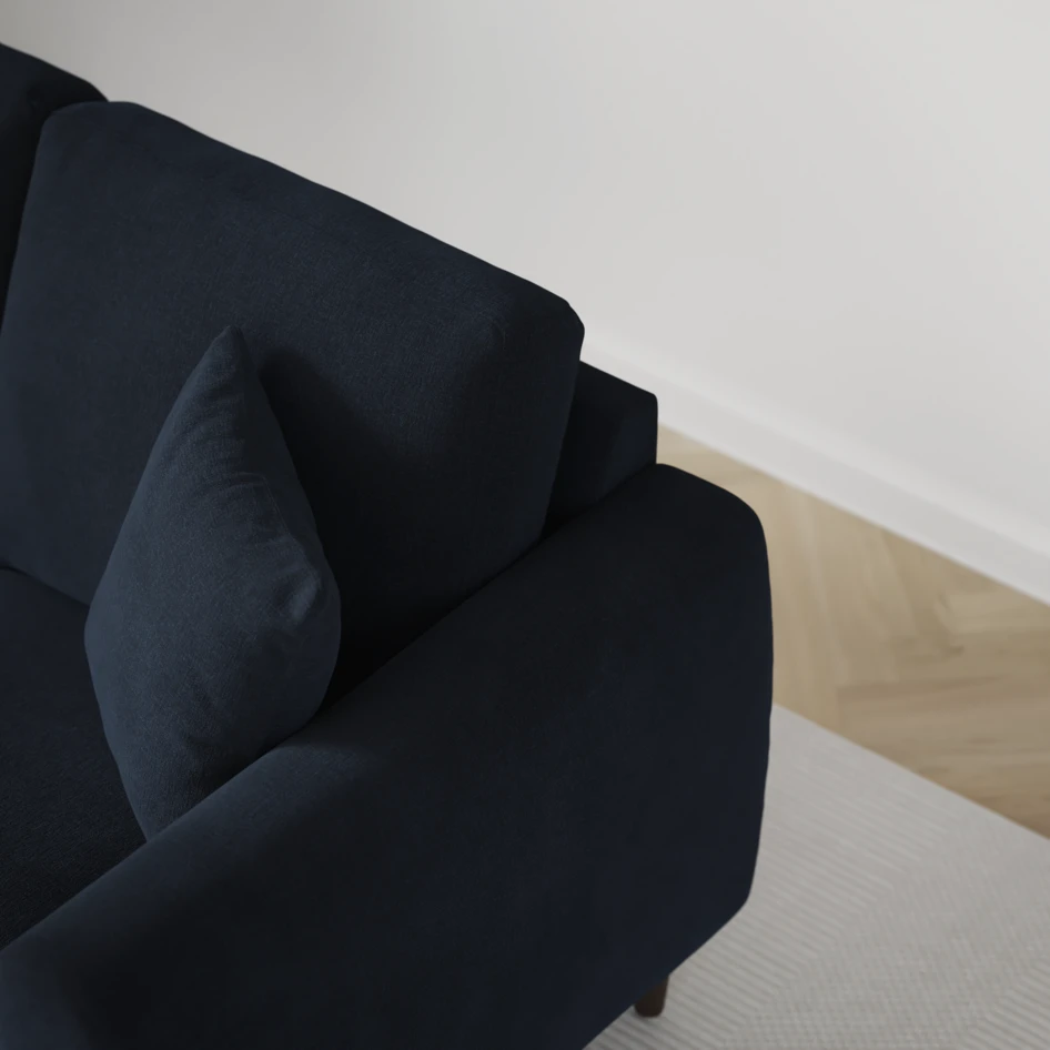 Eden - 3-sits soffa - Blå