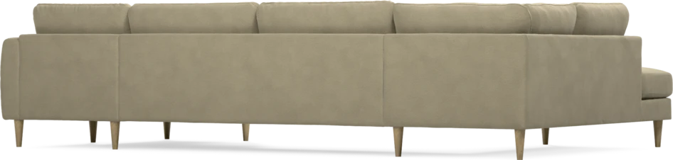 Bridge - 3-sits soffa med divan vänster och schäslong höger - Beige