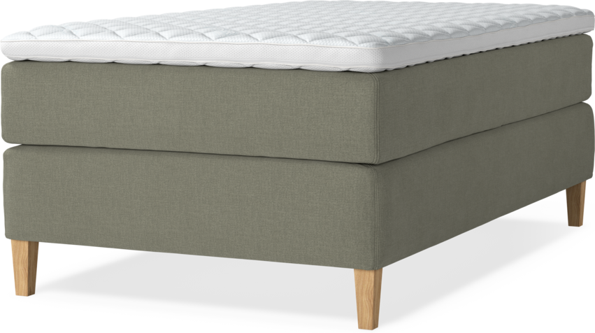 Delux Exclusive - Kontinentalsäng, enkelsäng 120 cm med bäddmadrass