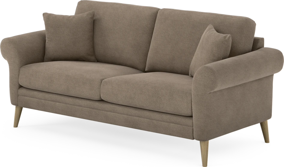Eden - 2,5-sits soffa - Brun