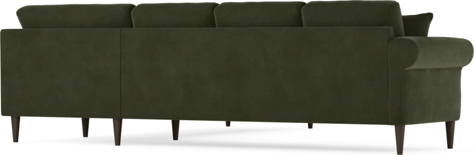 Eden - Hörnsoffa, 3+3-sits - Grön