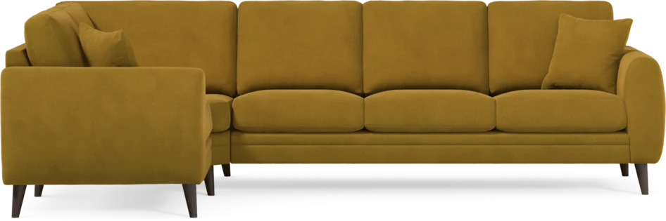Eden - Hörnsoffa, 1+3-sits - Gul