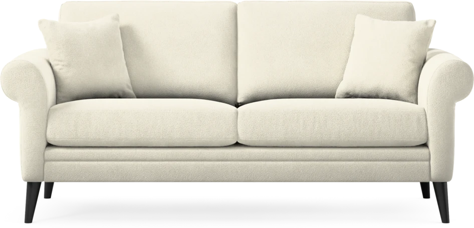 Eden - 2,5-sits soffa - Vit