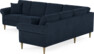 Eden - Hörnsoffa, 3+2-sits - Blå