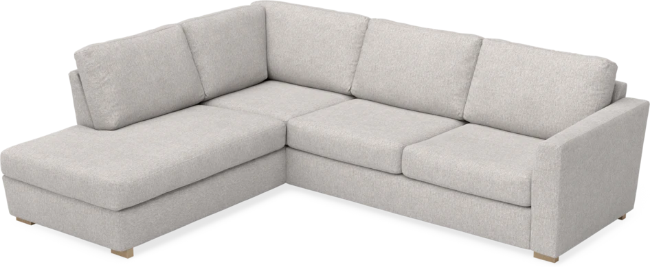 Friday - 2,5-sits soffa med divan vänster - Grå