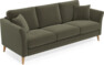 Eden - 3-sits soffa - Brun