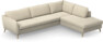 County - 2,5-sits soffa med divan höger - Beige