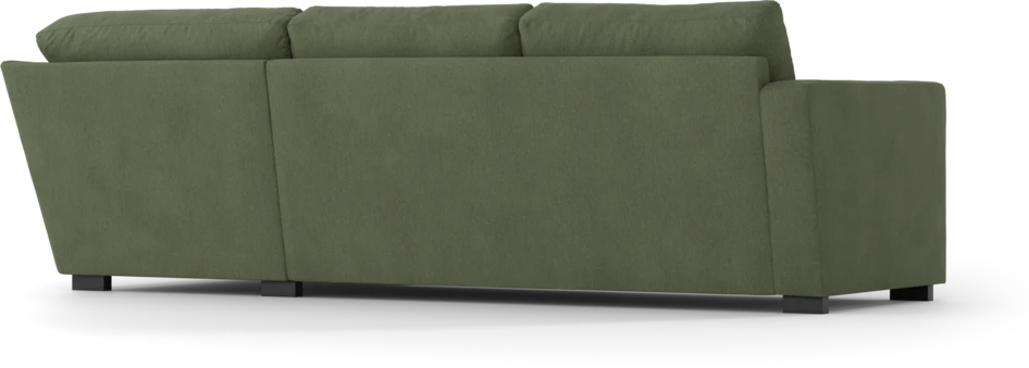 Friday - 2,5-sits soffa med divan höger - Grön