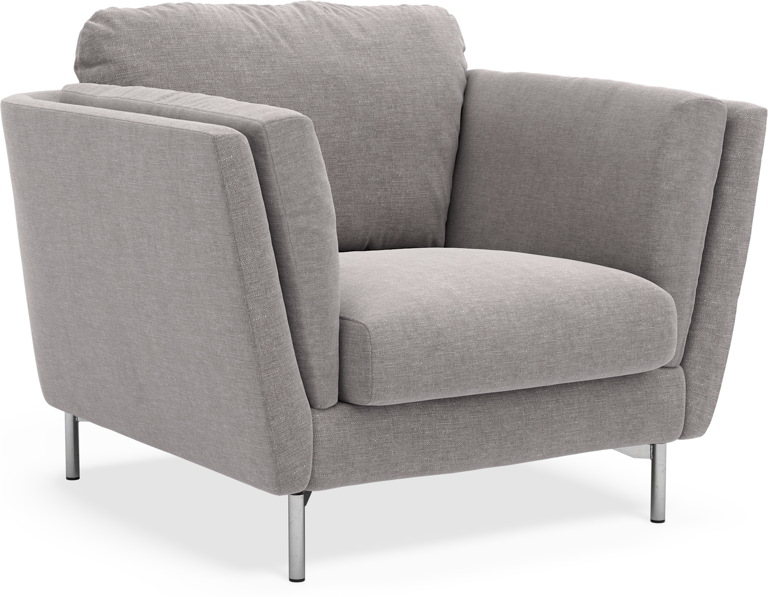 Madison Lux - Fåtölj, 70 cm - Grå
