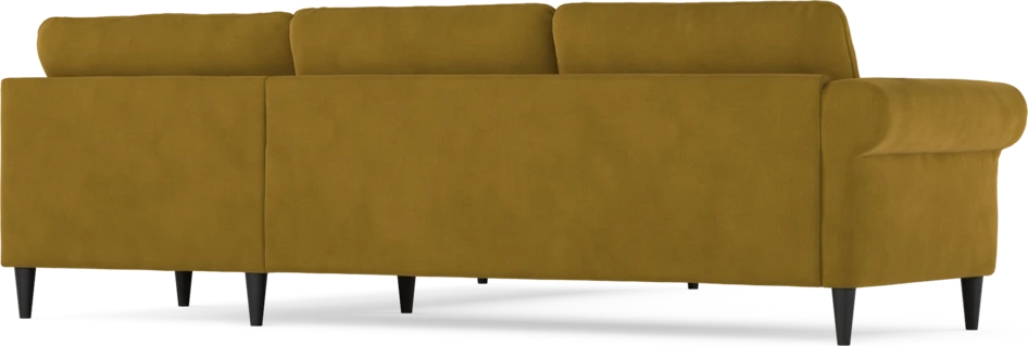Bridge - Hörnsoffa, 2+2-sits - Gul