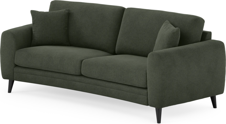 Eden - 2,5-sits soffa svängd - Grön