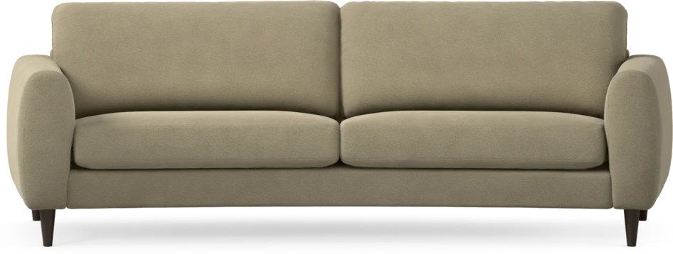 Bridge - 3-sits soffa svängd - Beige