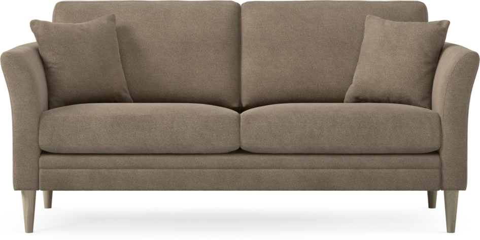 Eden - 2,5-sits soffa - Brun