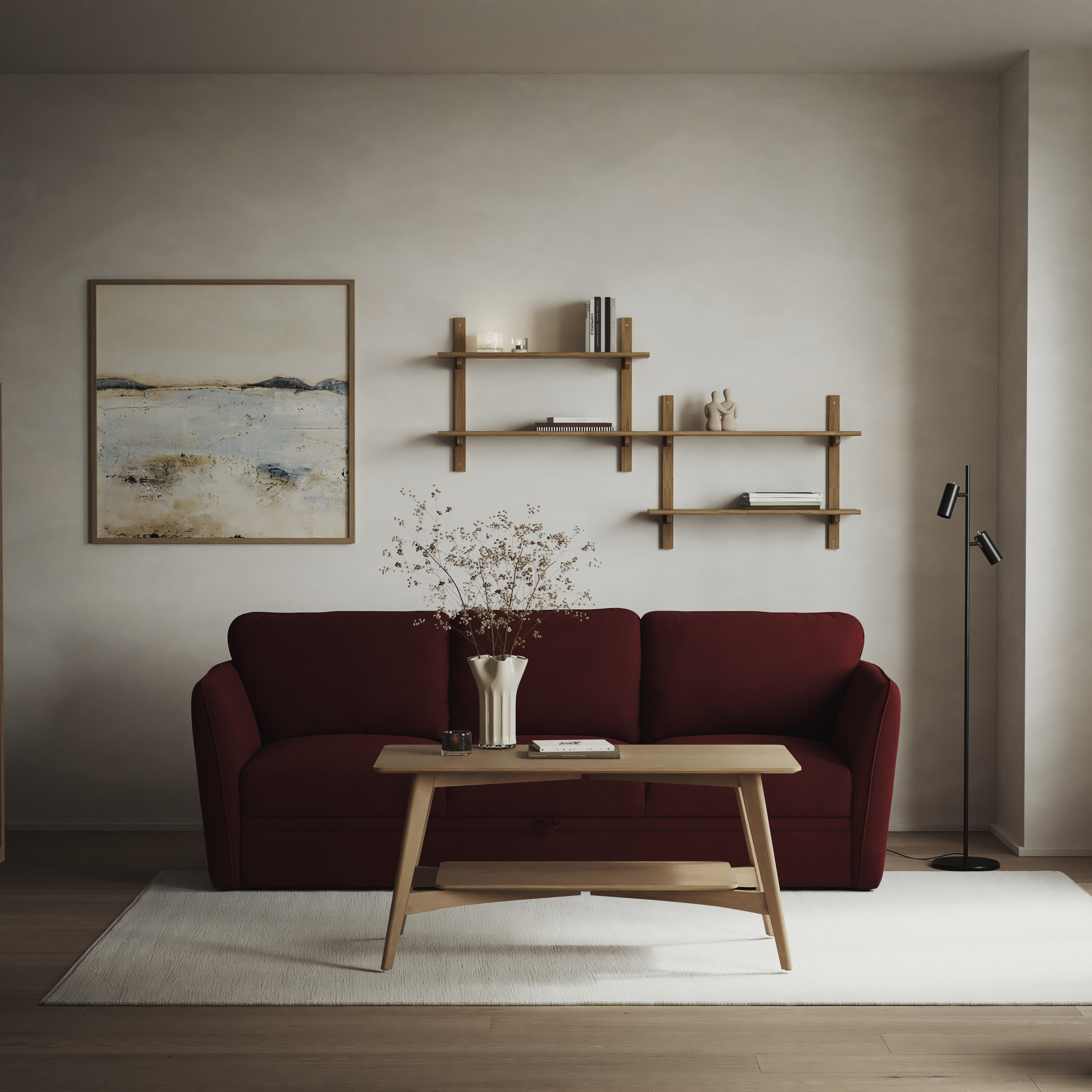 Öland - Bäddsoffa 3-sits, längsbäddad - inspiration