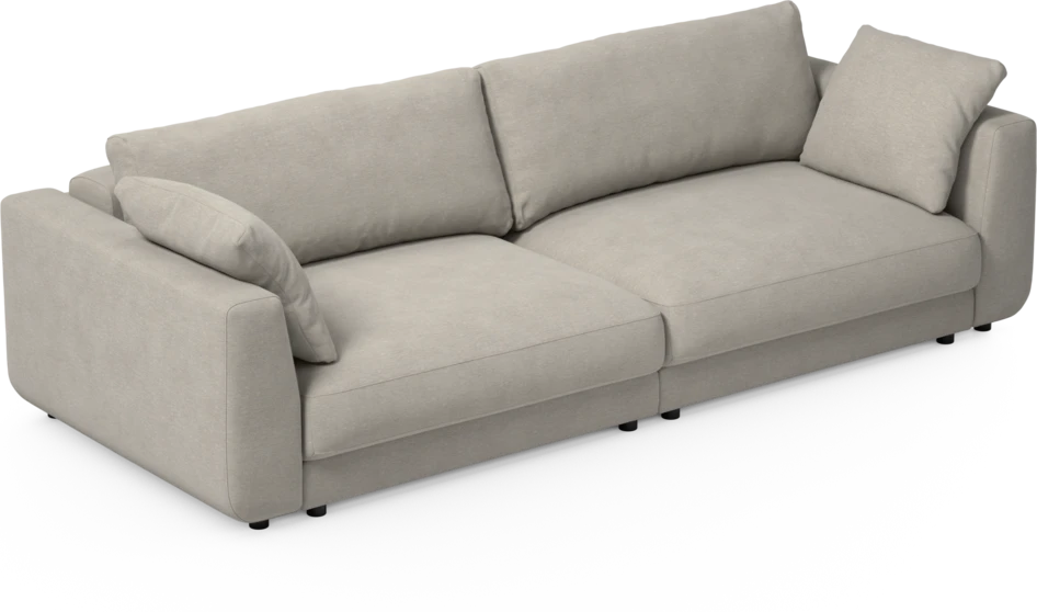 Amie - Bäddsoffa 4-sits - Grå