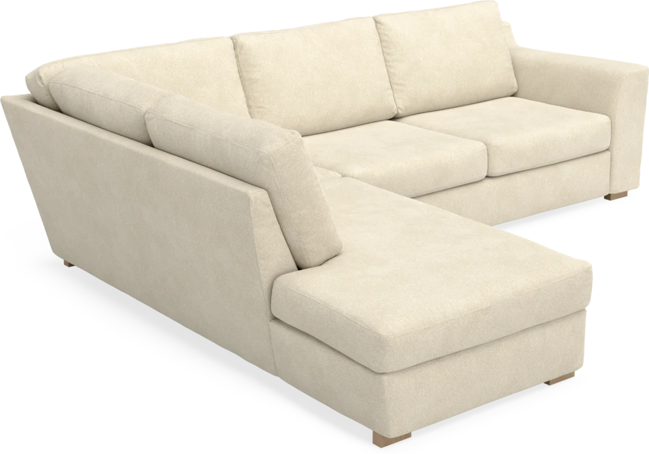 Friday - 2,5-sits soffa med divan vänster - Beige