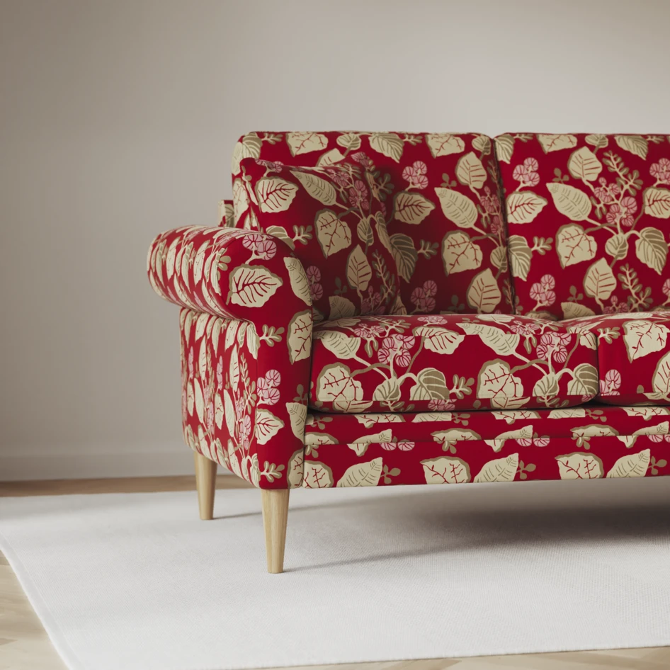 Eden - 3-sits soffa med schäslong vänster och divan höger - Flerfärgad